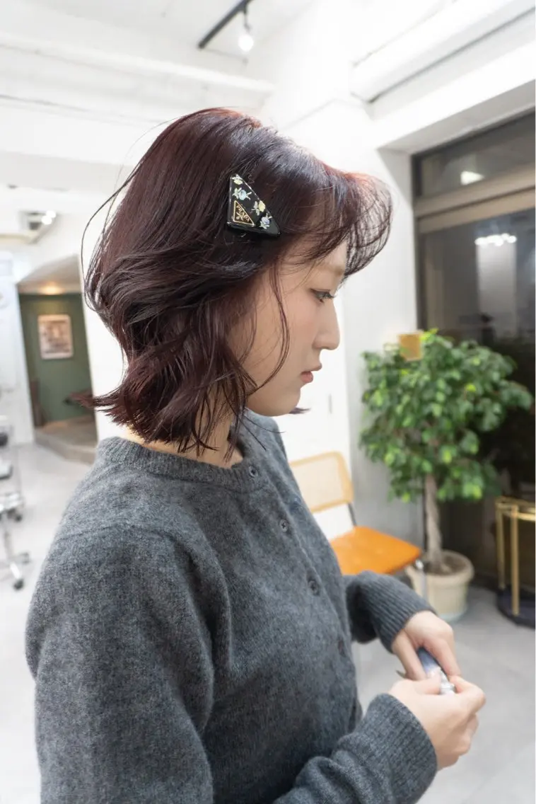 ショート カラー レイヤー/似合わせ TAKUYAのヘアスタイル