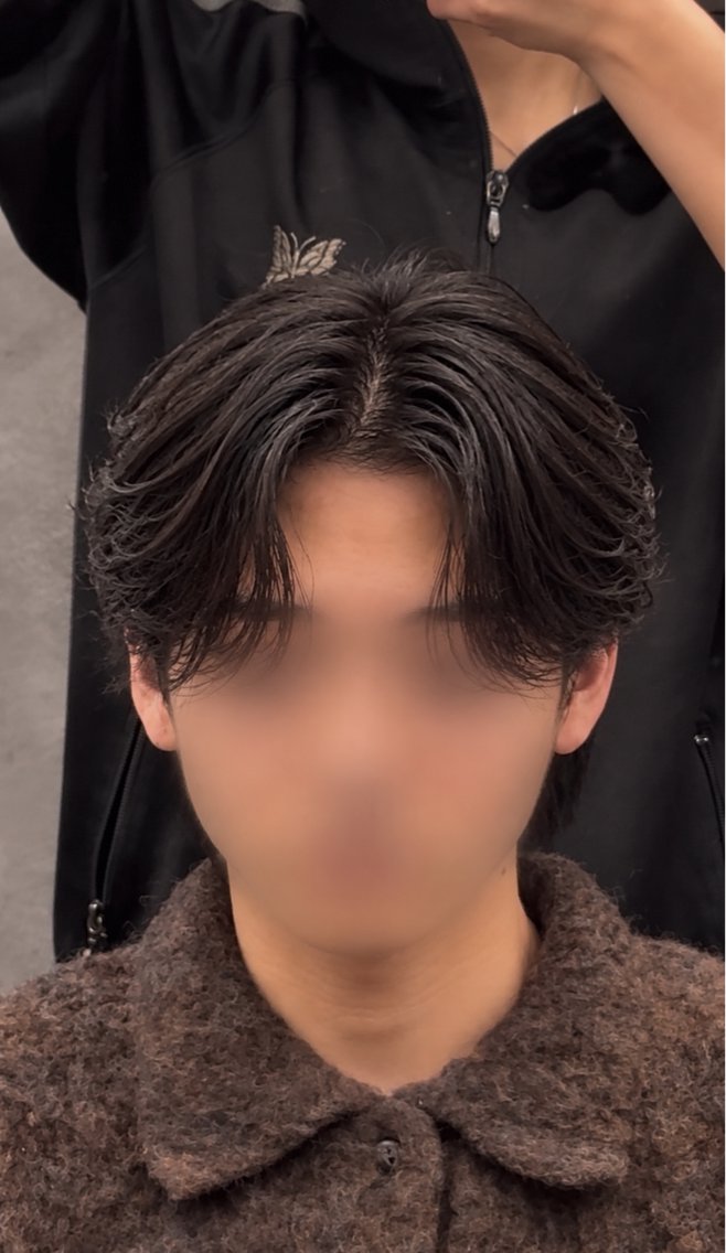 パーマ メンズ センターパート 大流行No.1メン ズヘアー流行先端🔥のヘアスタイル