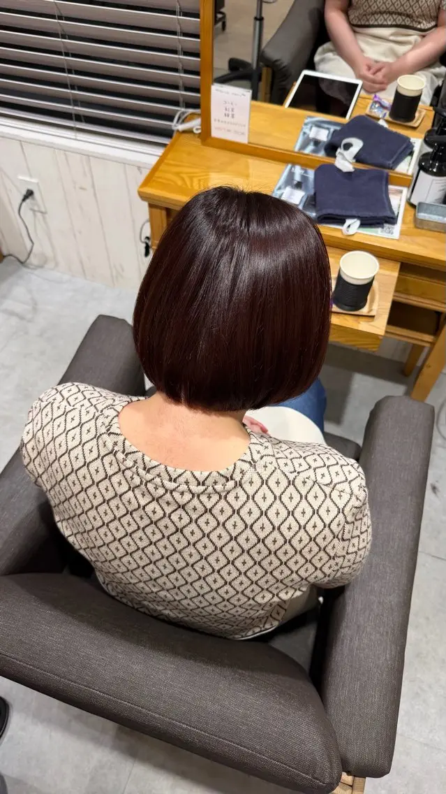 カラー ヘアカラー 阿部 楓のヘアスタイル