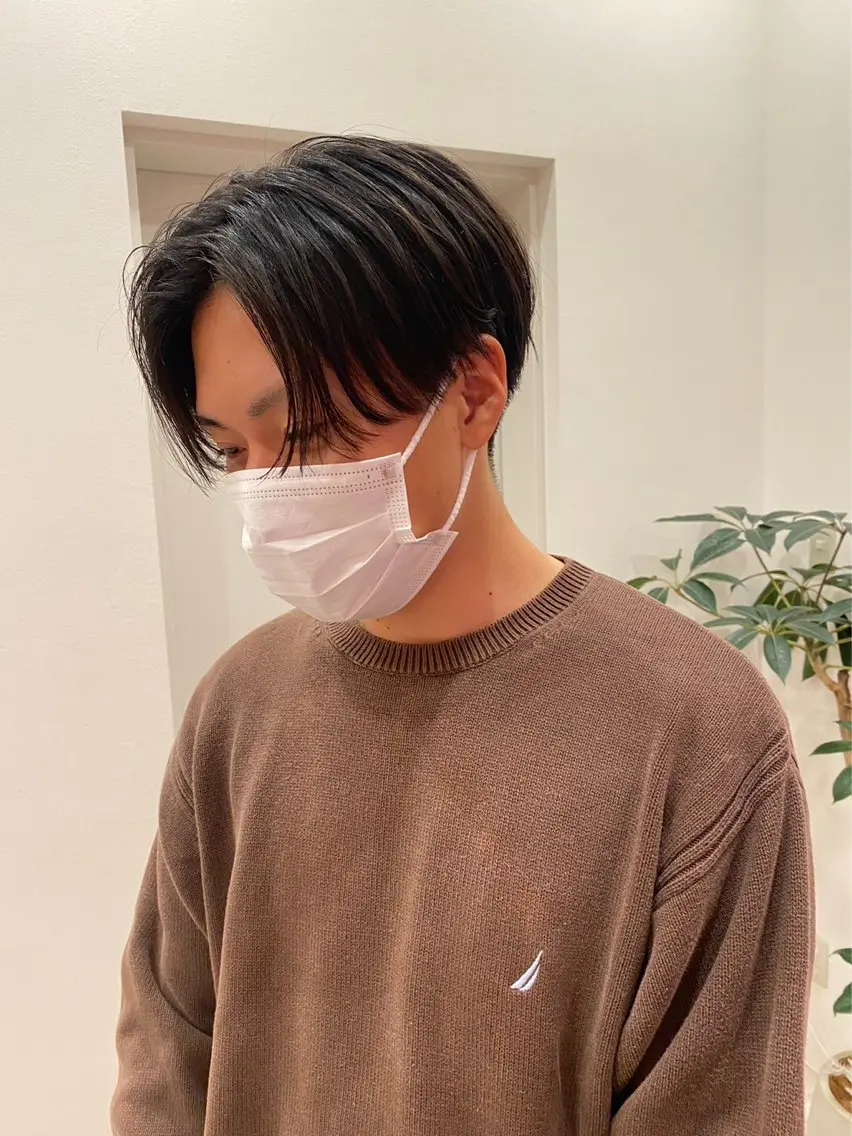 メンズ Pinq she Ayana👀🤍のヘアスタイル