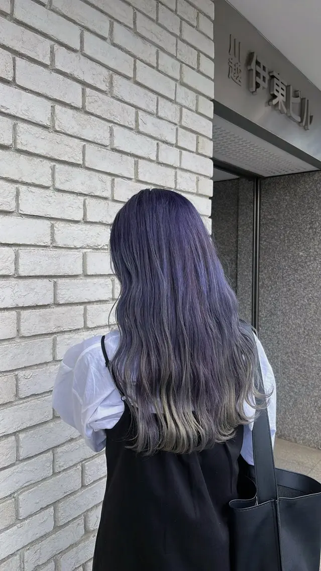 ロング カラー rin 🖤〈大宮〉のヘアスタイル