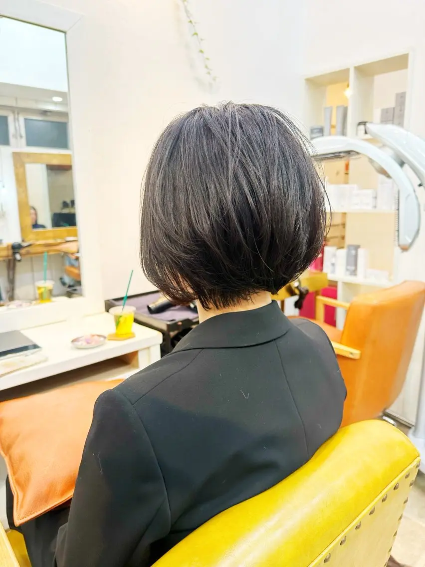 ショート 👑銀座ショート/ 絶壁補正/金子涼👑のヘアスタイル