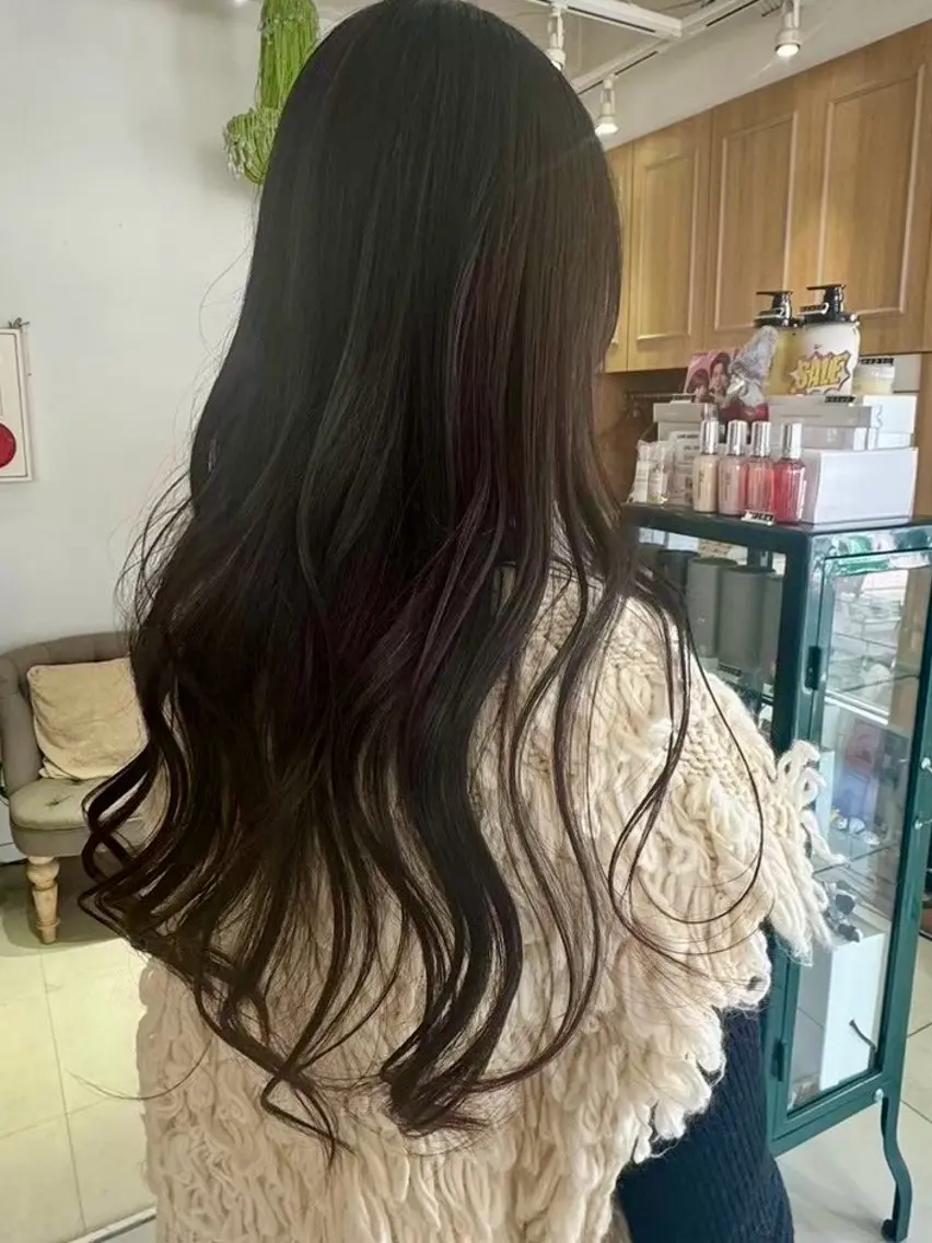ロング カラー カット ヘアカラー トリートメント 🤍FUKUMURA 🤍のヘアスタイル