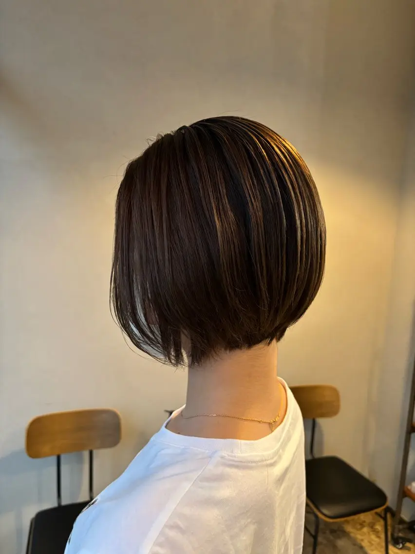ショート 山口 真里亜のヘアスタイル