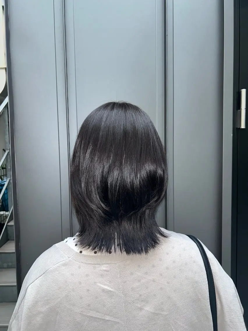 カラー 透明感カラー 縮毛矯正 ヘアカラー 縮毛矯正 カットモデル募集中/ 原宿/MOENOのヘアスタイル