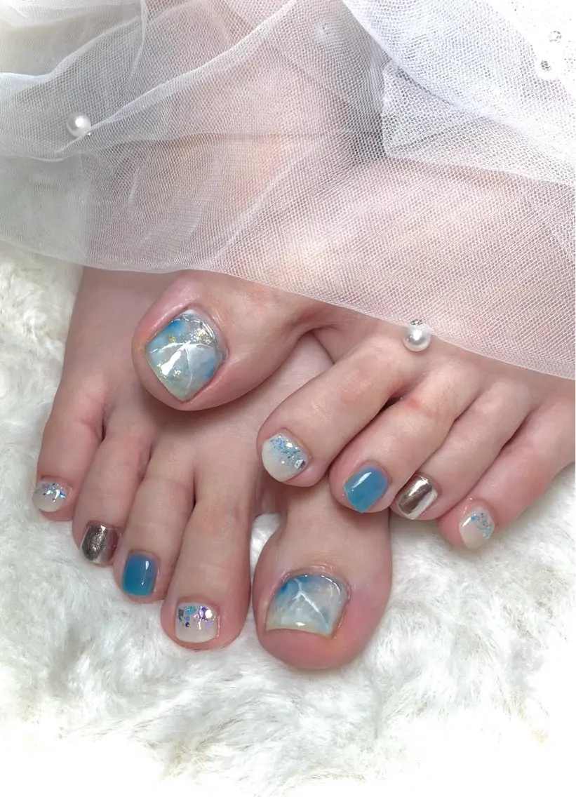ネイル フットネイル candy nailのネイルデザイン