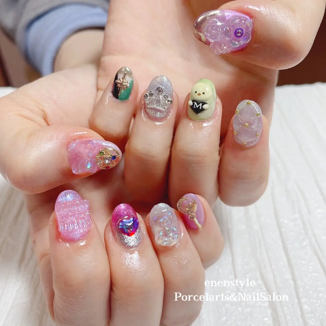 ネイル 🐾enen style 🐾のネイルデザイン