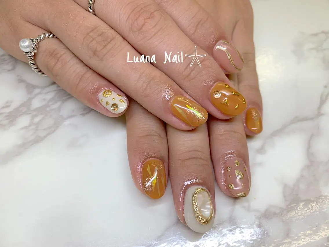 ネイル ハンドネイル BeauJu by Luana Nailのネイルデザイン
