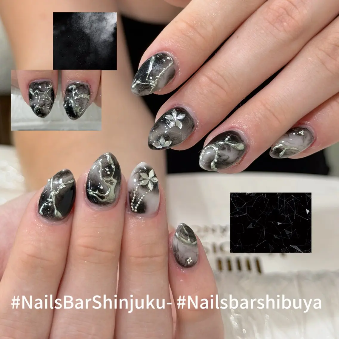 ネイル 長さ出し フレンチネイル ジェルネイル 韓国ネイル ロングネイル NAILS BAR SHINJUKUのネイルデザイン
