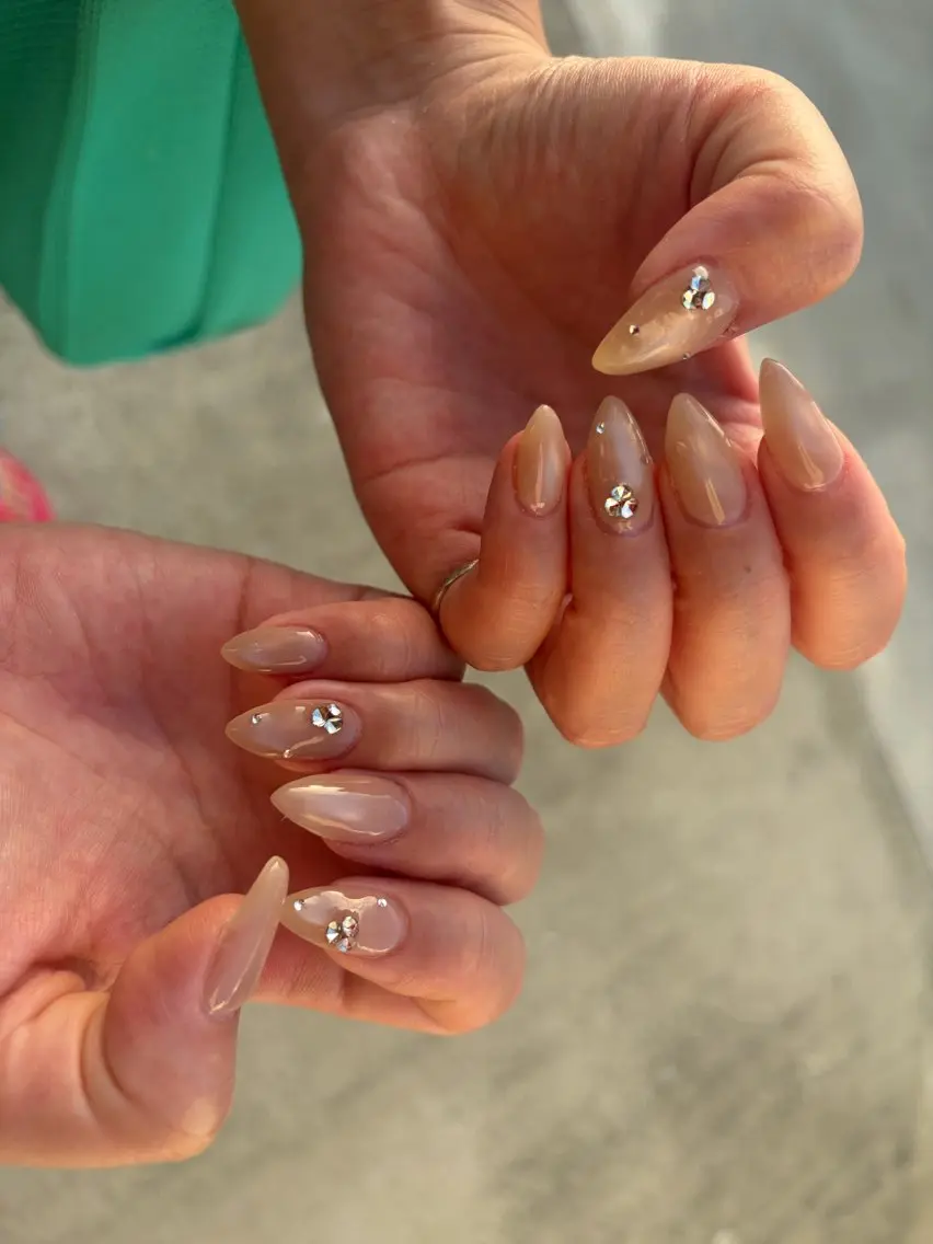 ネイル マグネットネイル ハンドネイル 💎【IRY】💎 Tsukiのネイルデザイン