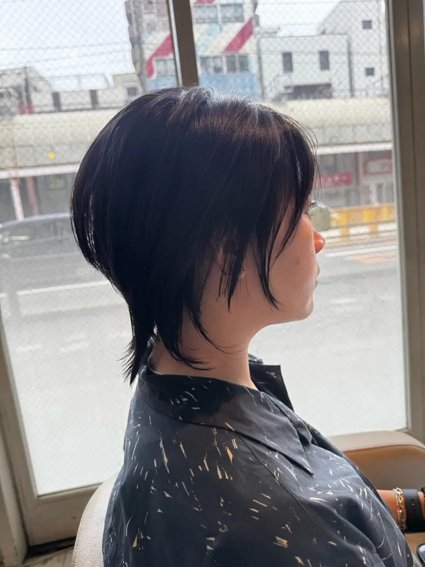 ショート カット トリートメント 本田 卓也のヘアスタイル