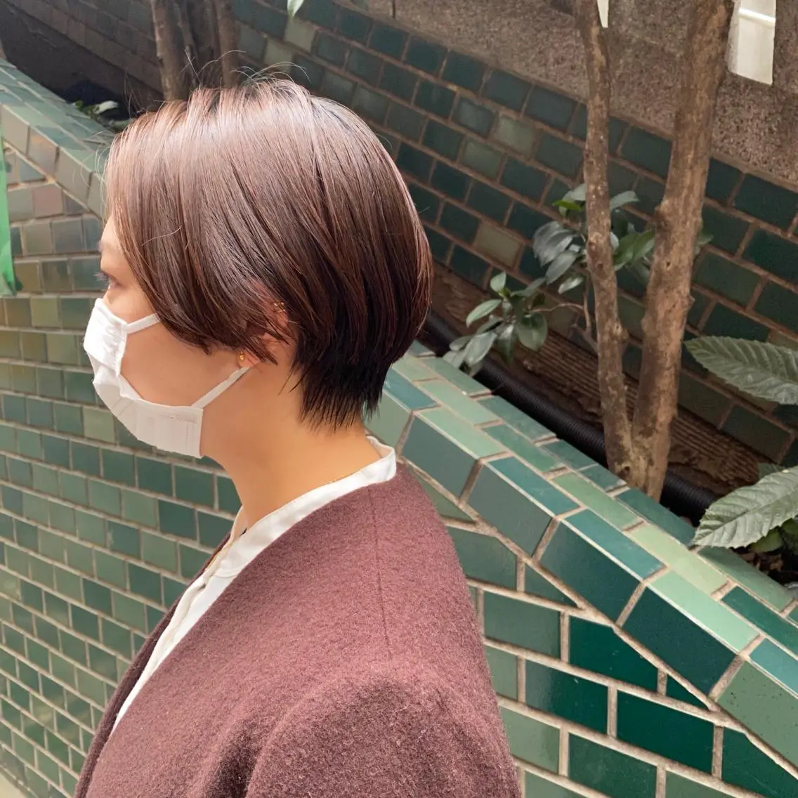 ショート ショートヘア 𝑺𝒂𝒌𝒊 🩶マンツーマン施術のヘアスタイル