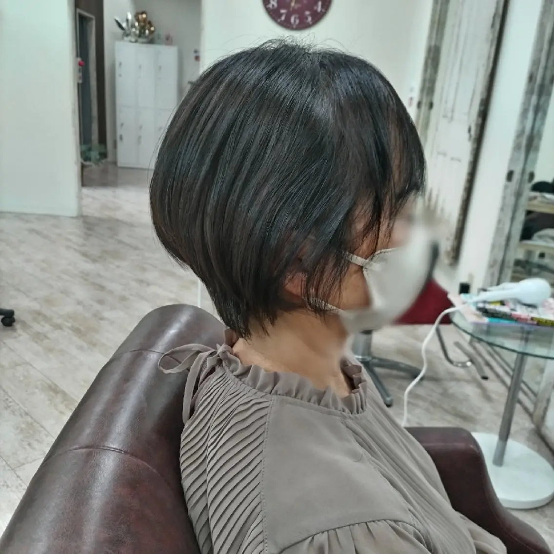 ショート ショートヘア カット 磯崎 美幸のヘアスタイル