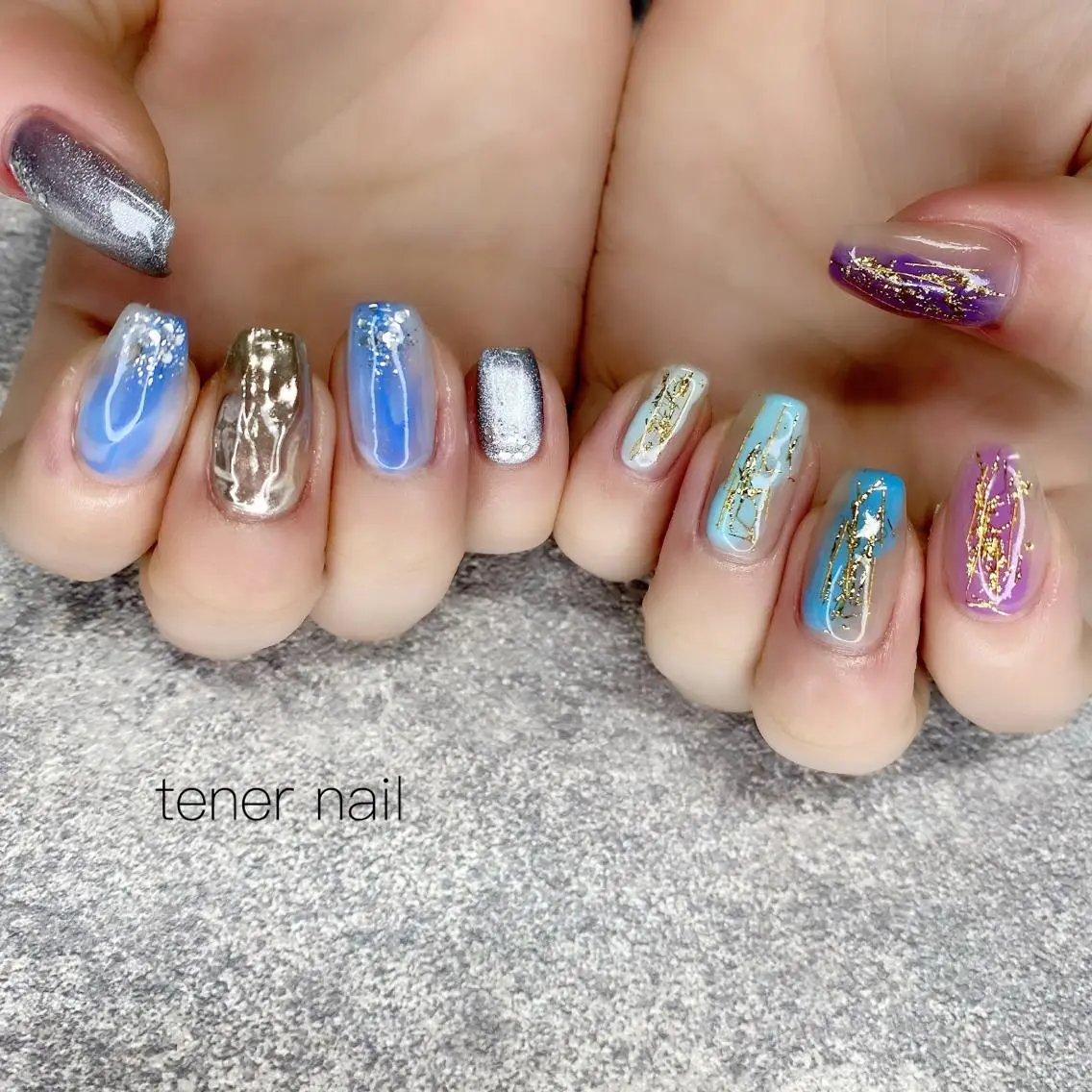 ネイル ニュアンスネイル テネルネイル tener nailのネイルデザイン