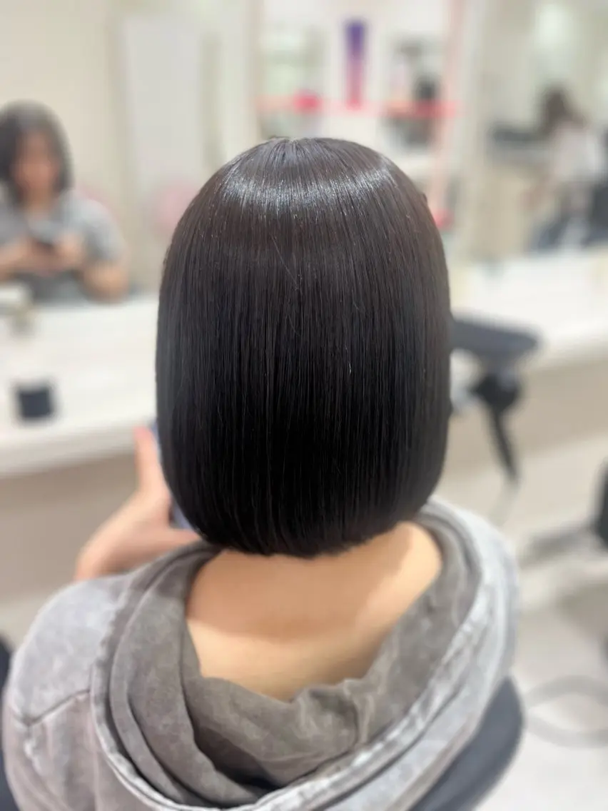 カラー ベージュ・ラベンダー カラー🎀りりのヘアスタイル
