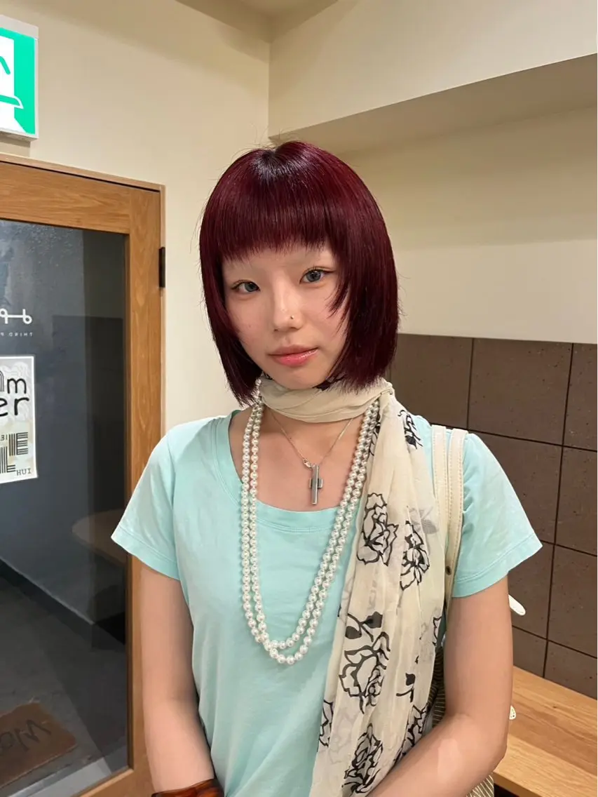 ショート ヘアカラー mao /HUI金山のヘアスタイル