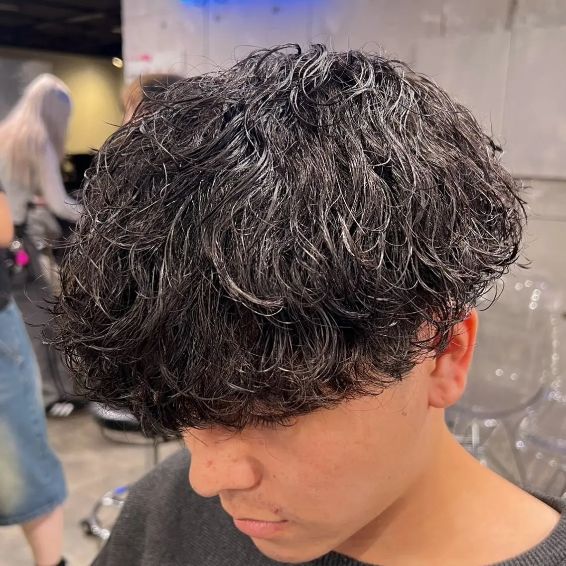 【🔥1、2月限定価格🔥】カット➕シャドウパーマの写真