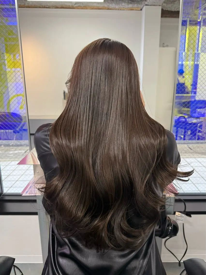 ロング カラー ヘアカラー ami🌙 透明感/ハイトーンのヘアスタイル