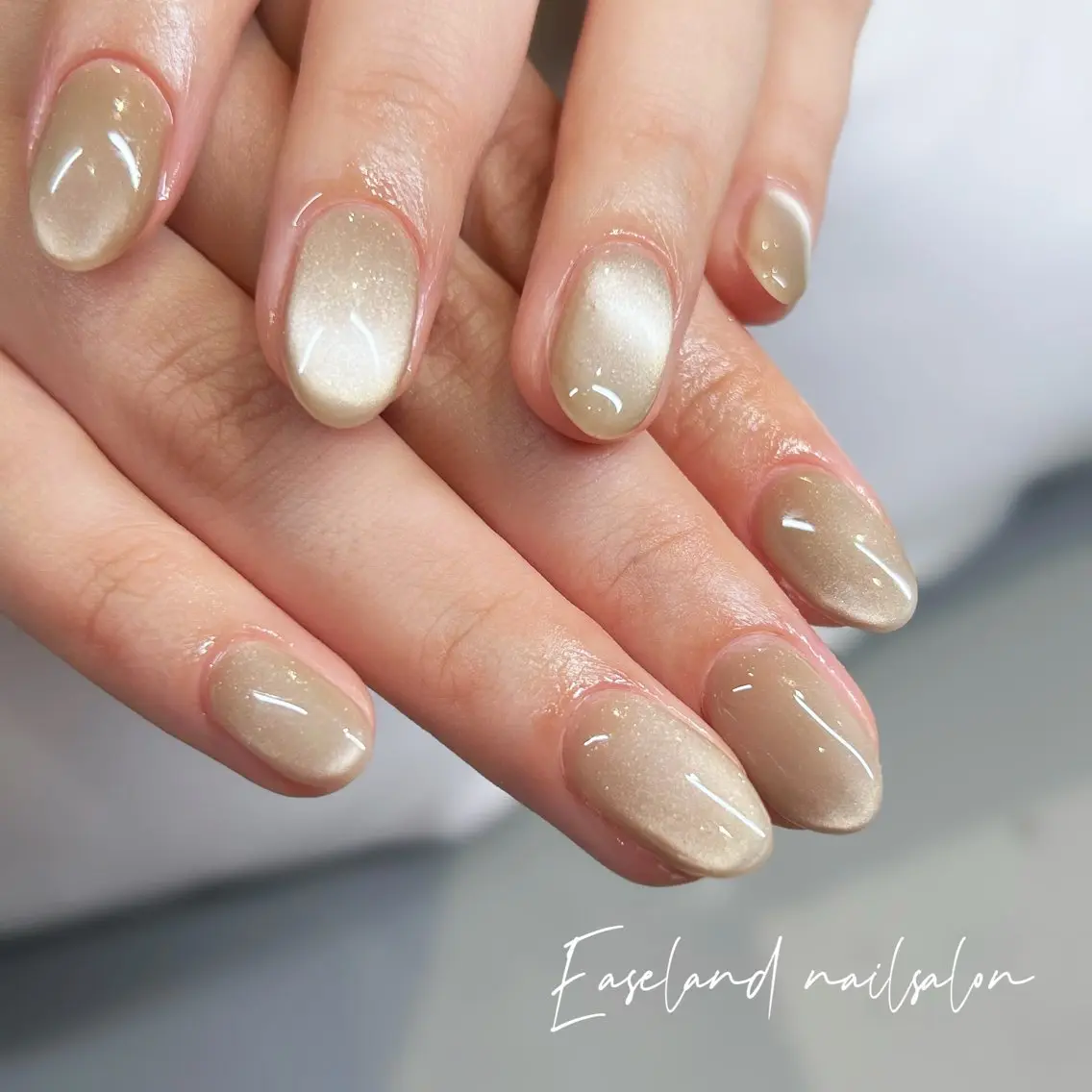 ネイル マグネットネイル ハンドネイル Ease Landのネイルデザイン
