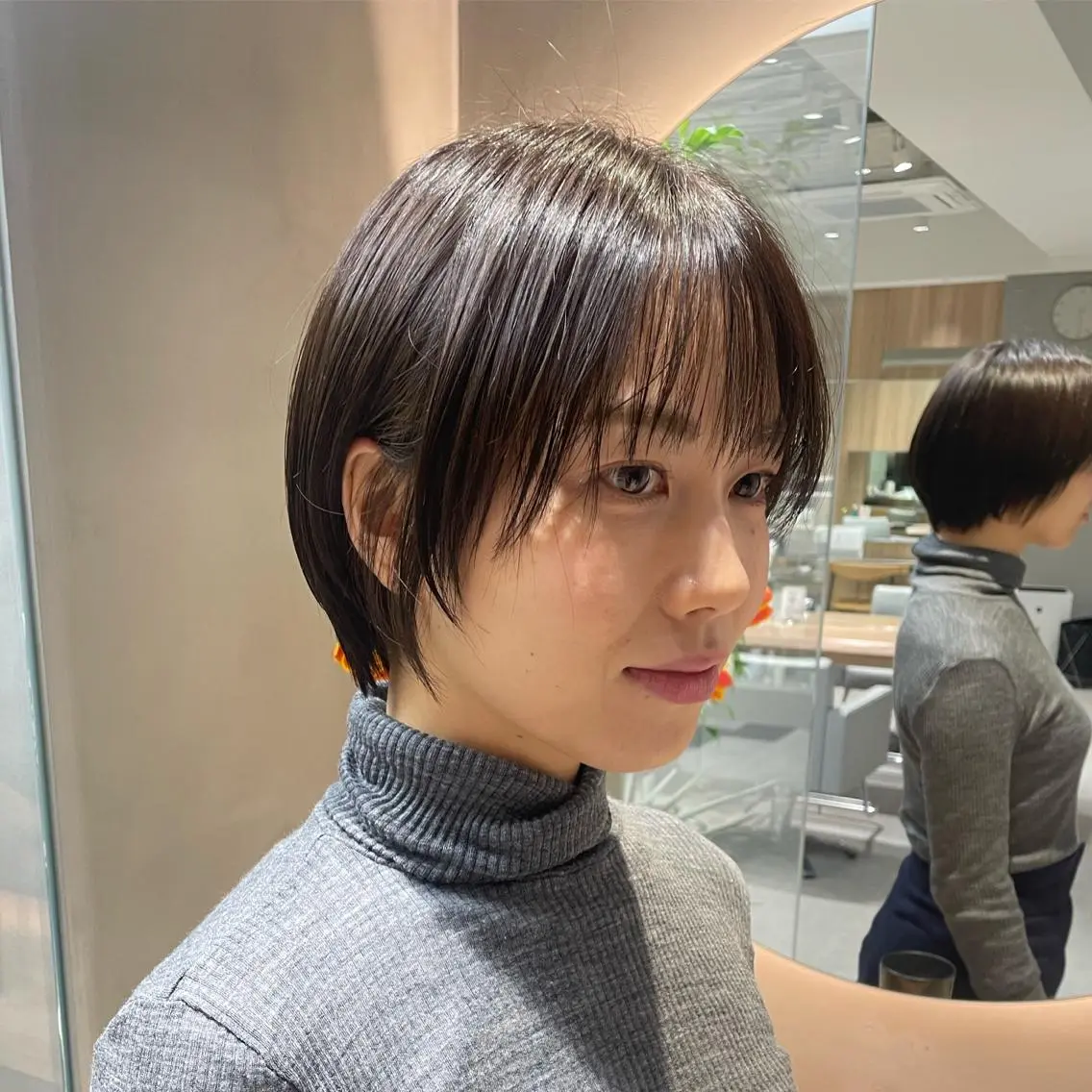 ショート ショートボブ ボブ ショートヘア MINX 渡邉由理のヘアスタイル