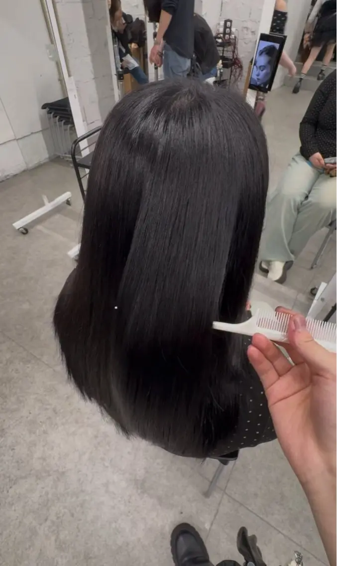 ロング カラー ヘアカラー 野口 楓華のヘアスタイル