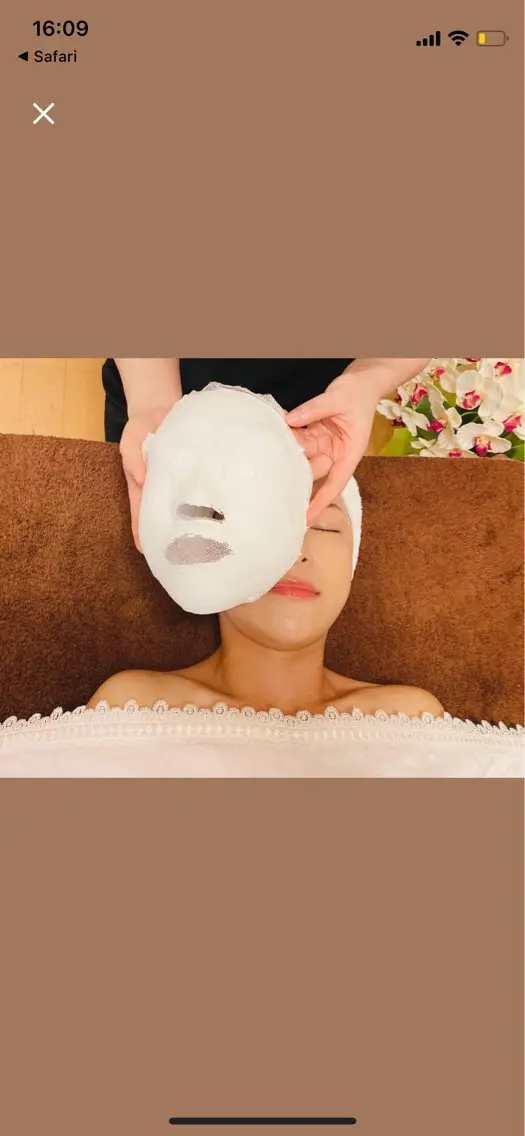 【高級石膏パック】即効性を求める小顔ケア➕頭皮マッサージ💆‍♀️の写真