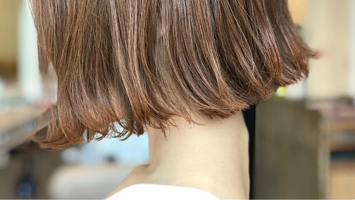 ショート カラー 当日予約🆗✂︎ ウエモト　タクのヘアスタイル