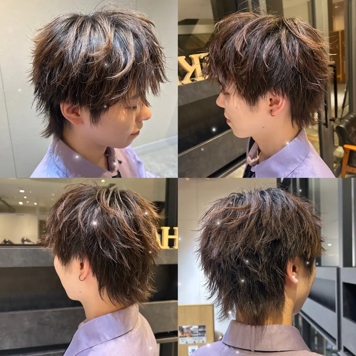 メンズ 毛流れ/垢抜け/ メンズヘアkiaraのヘアスタイル