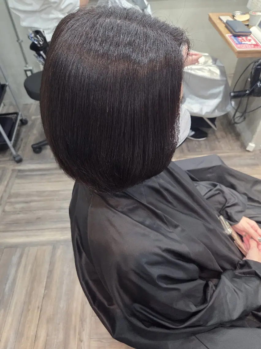 ミディアム カラー ブラウンカラー ヘアカラー 神成 永遠のヘアスタイル