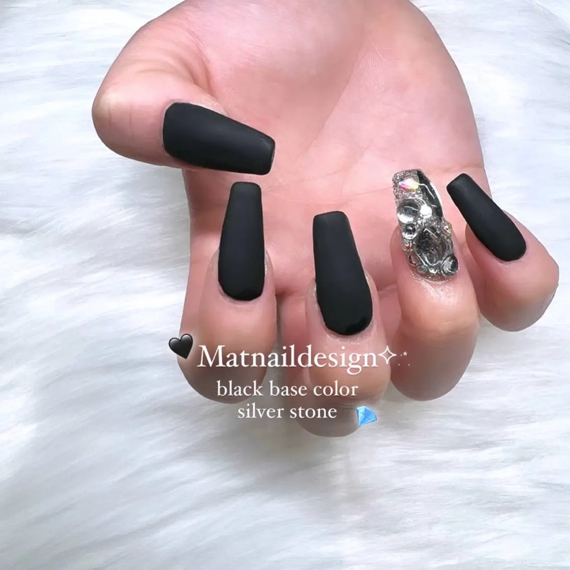 【スカルプ】ワンカラーに1本埋め尽くし💎 オフ・ケア込み🙆♀️の写真