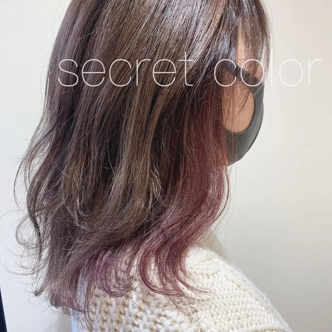 ミディアム 透明感カラー 金村真子のヘアスタイル