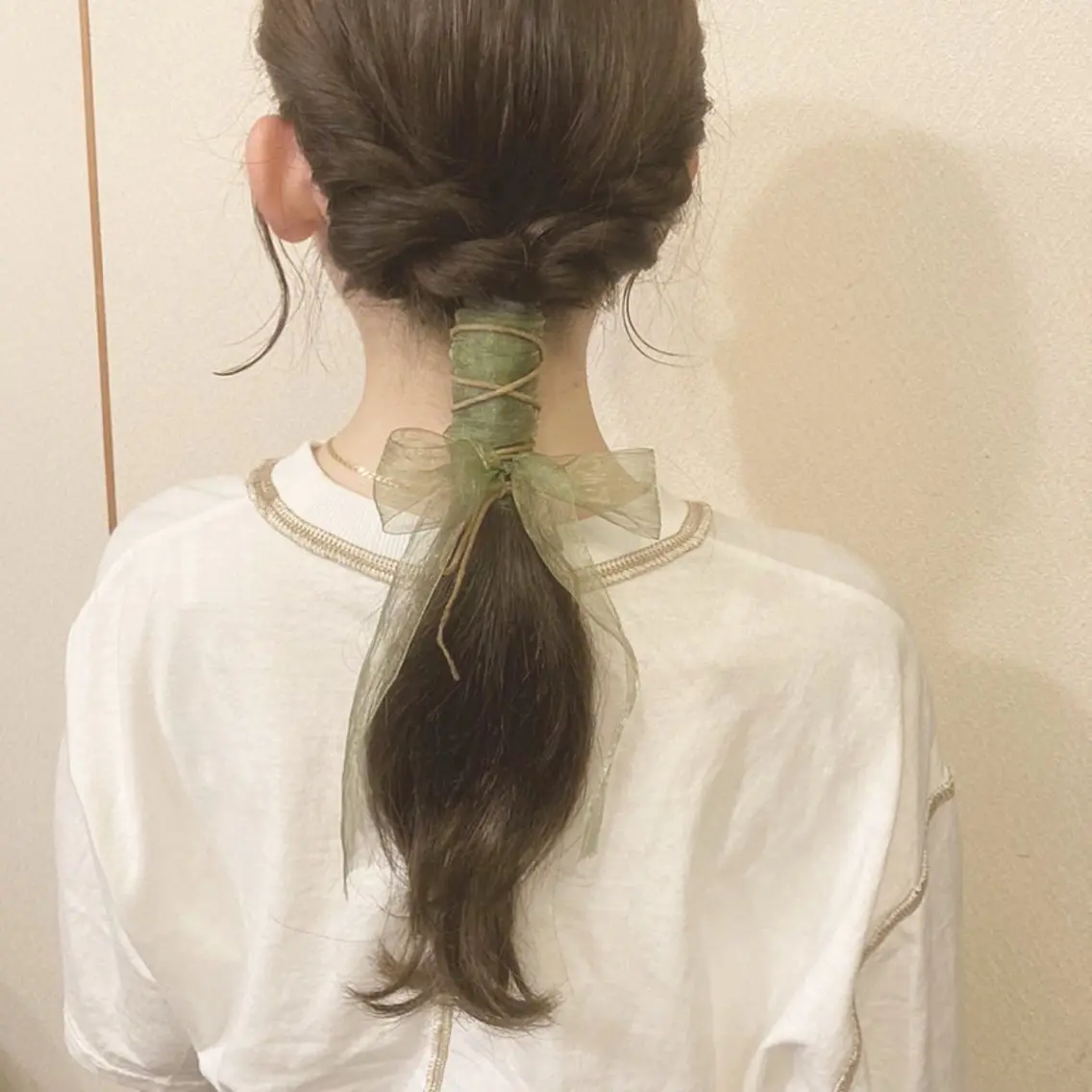 ロング ヘアアレンジ ヘアセット 保谷 菜々美のヘアスタイル