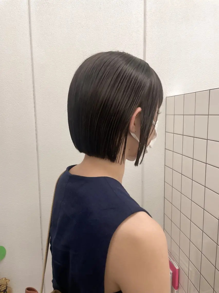 ショート カラー カット ヘアカラー 関 京磨のヘアスタイル