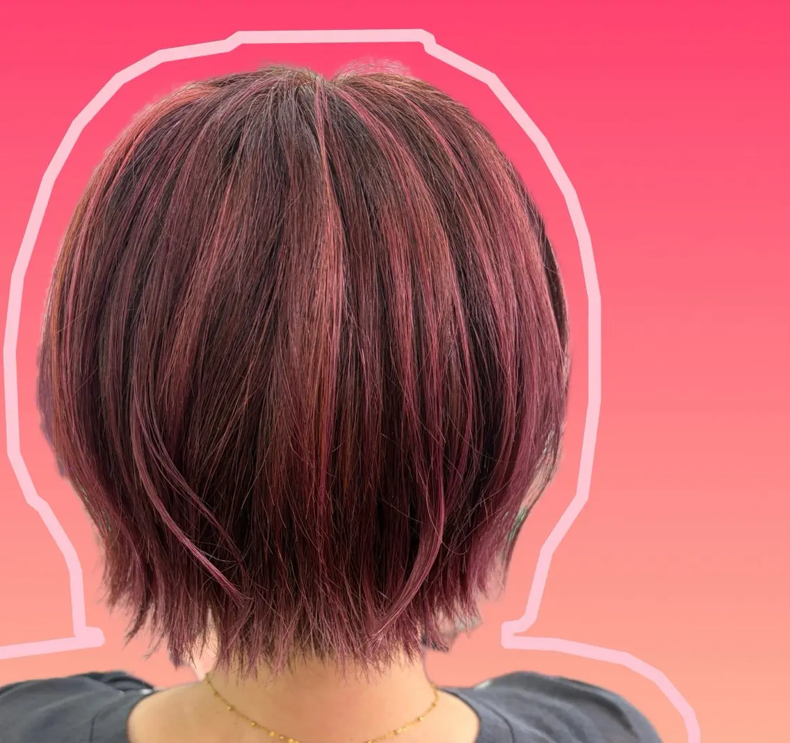 ショート ヘアカラー トリートメント cozyECRART |Senoo*･のヘアスタイル