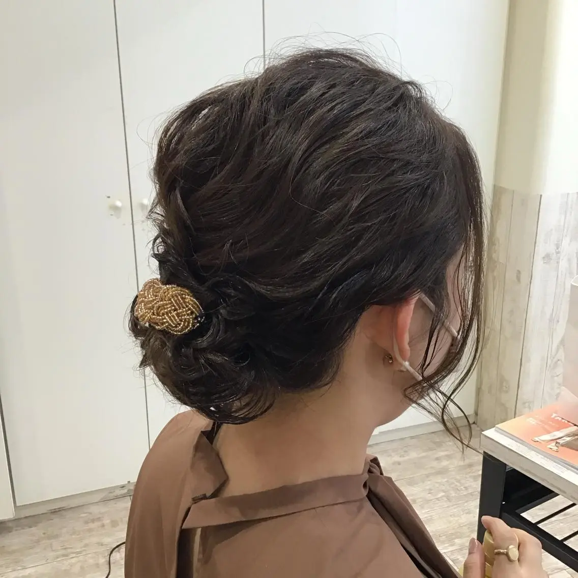 ヘアアレンジ 結婚式・ブライダル 兒玉 まりなのマツエク・マツパデザイン