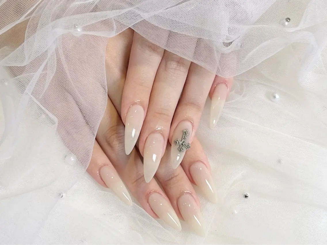 ネイル ハンドネイル ワンホン韓国ちゅるん ネイル✨🎀AMIのネイルデザイン