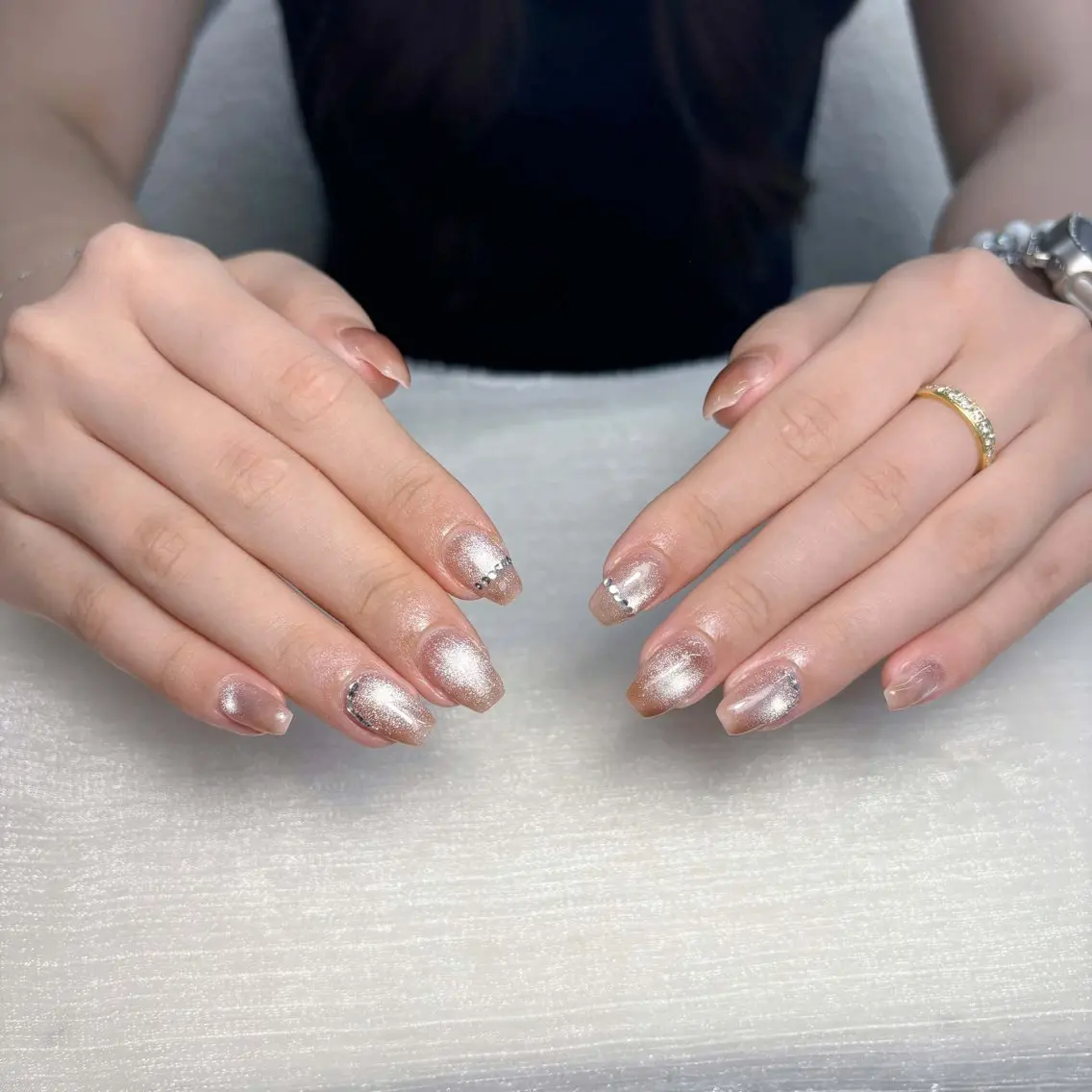 ネイル アートネイル 持ち込み ハンドネイル ハンドケア Dyo Nailのネイルデザイン