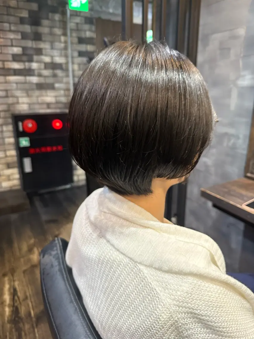 ショート ショートヘア M.Fe's はるな 🖤メンズカット募集のヘアスタイル
