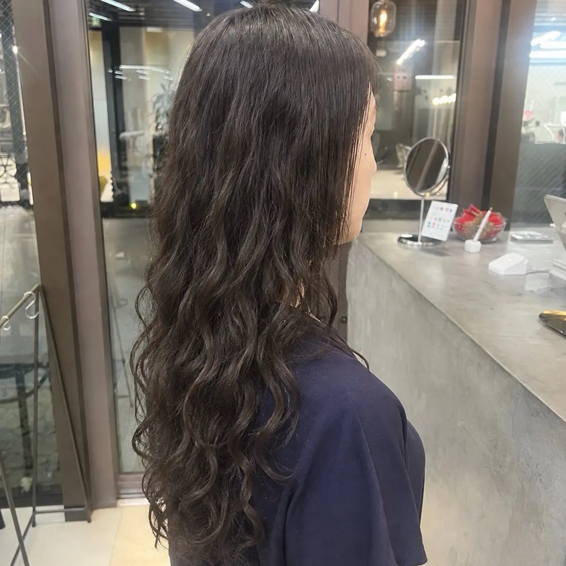 ロング パーマ/ボブ /あづき🪞のヘアスタイル