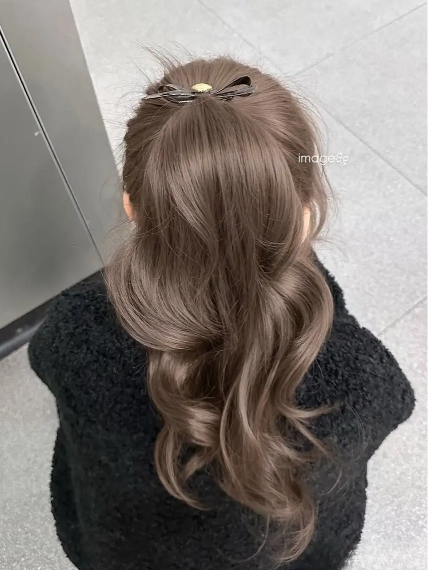カラー ヘアカラー トリートメント 透明感カラー🎀艶髪 Anju/渋谷🎀のヘアスタイル