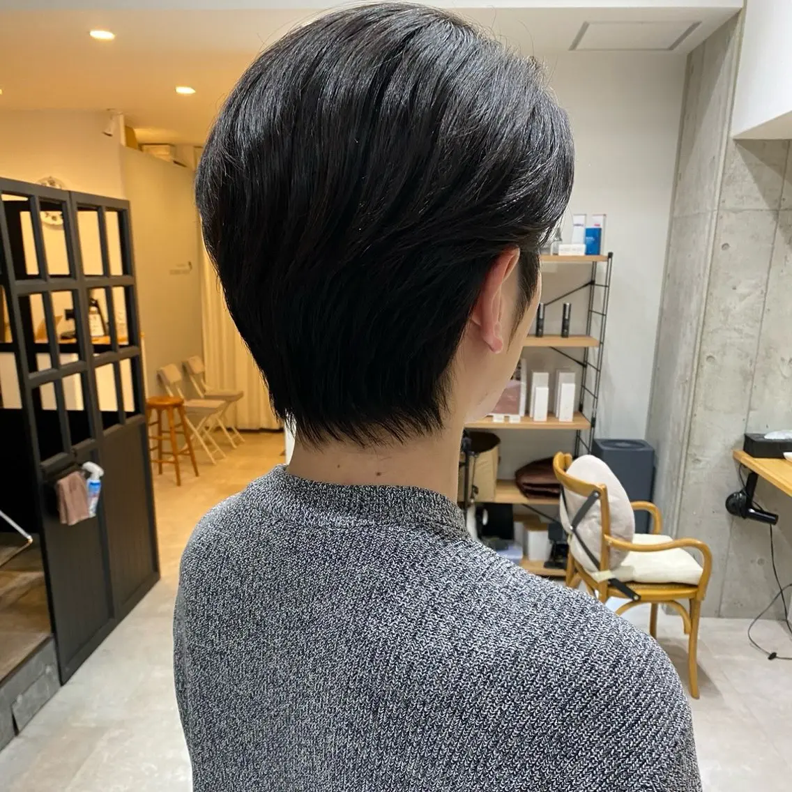 メンズ カット ブリーチなし 暖色カラー/井上あいのヘアスタイル