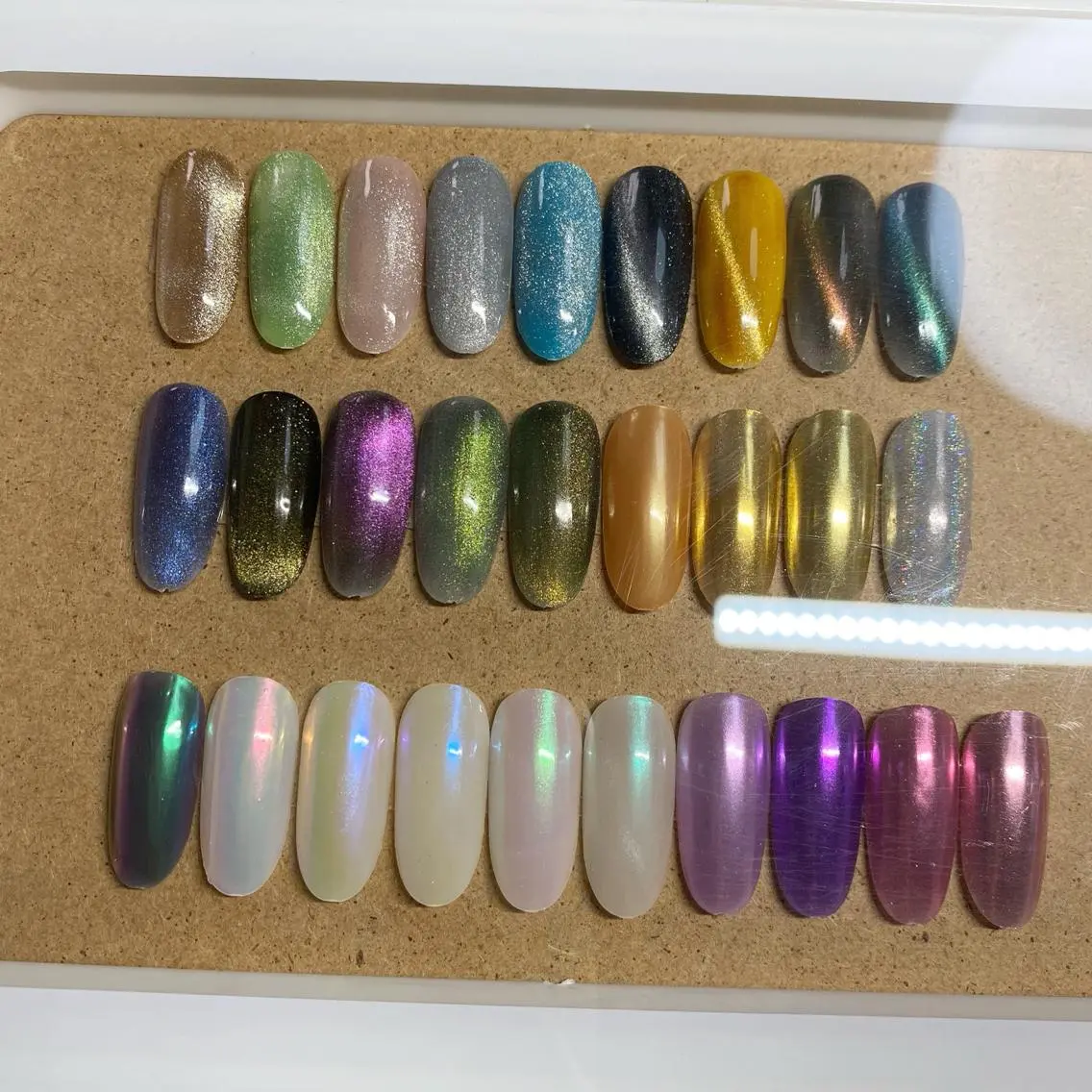 ネイル マグネットネイル ミラーネイル I pinknail 韓国風·持ち込み専門のネイルデザイン