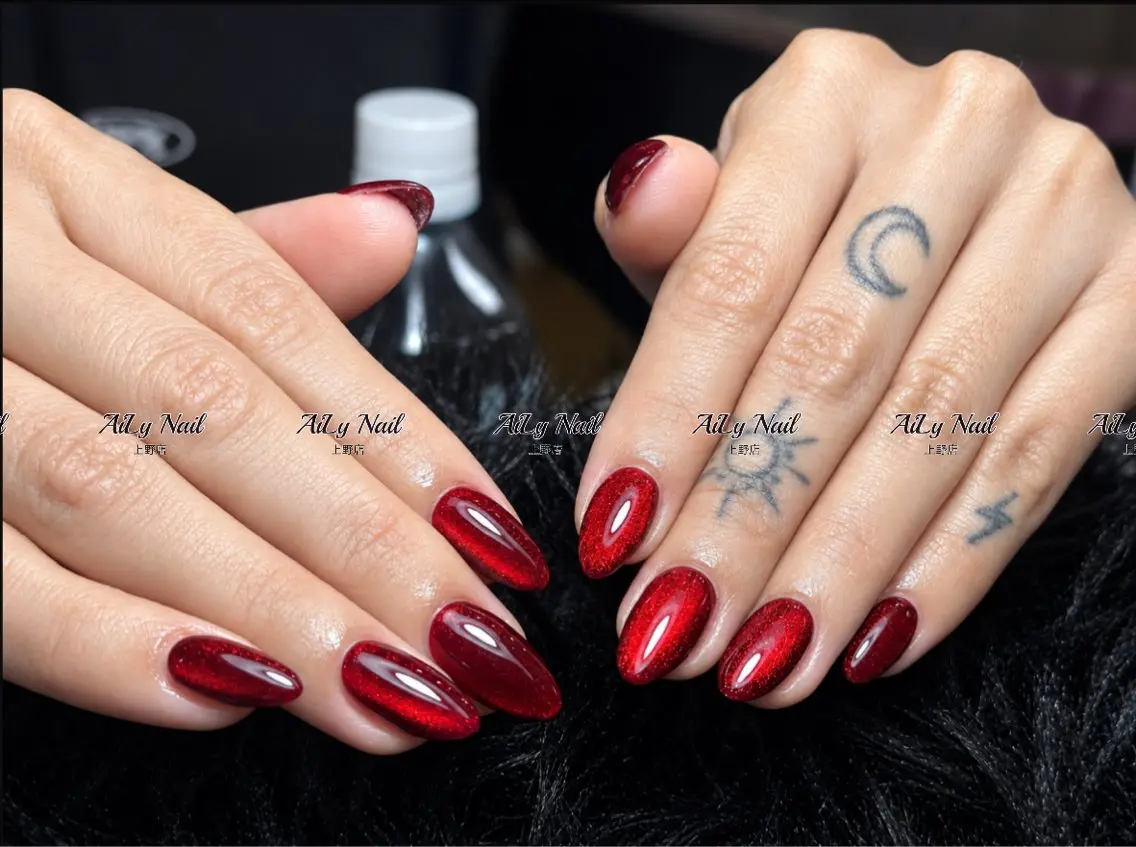 メンズ ハンドネイル AiLy Nail 上野店のネイルデザイン