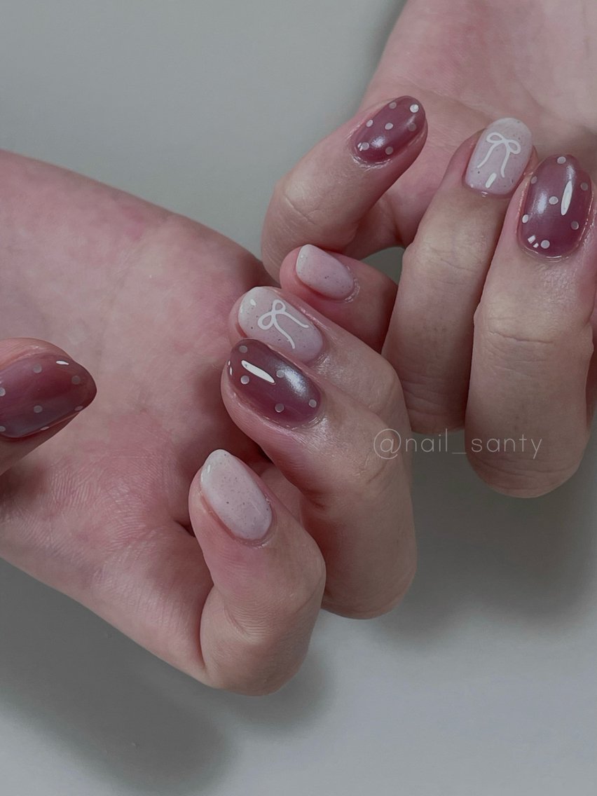 ネイル ハンドネイル Nailsalon Santy.のネイルデザイン