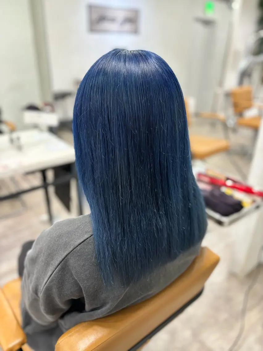 セミロング カラー トリートメント ヘッドスパ ヘアセット ️韓国ヘア/レイヤー カットYūka❤️のヘアスタイル