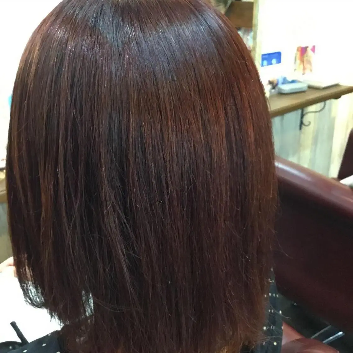 ミディアム カラー 金崎 新吾のヘアスタイル
