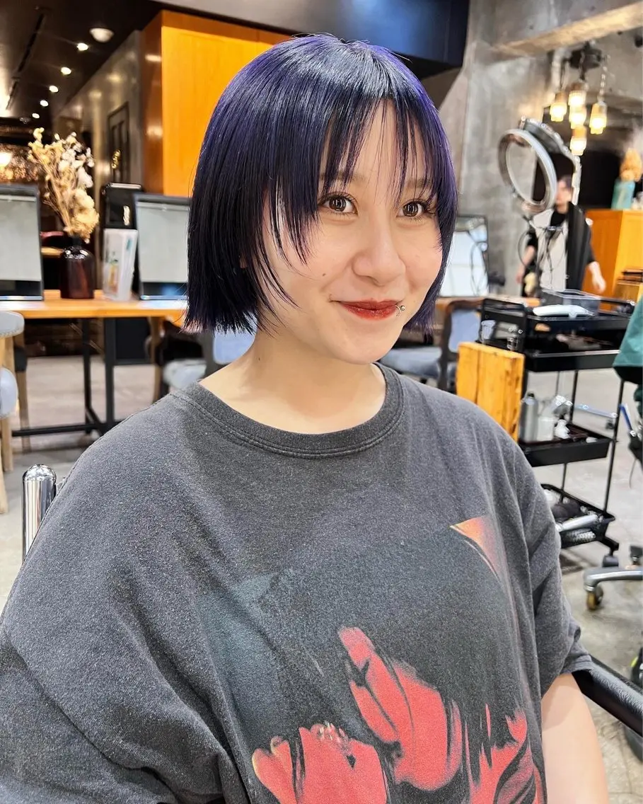 ショート カラー カット ヘアカラー 圧倒的デザイン力 店長🎨RENAのヘアスタイル