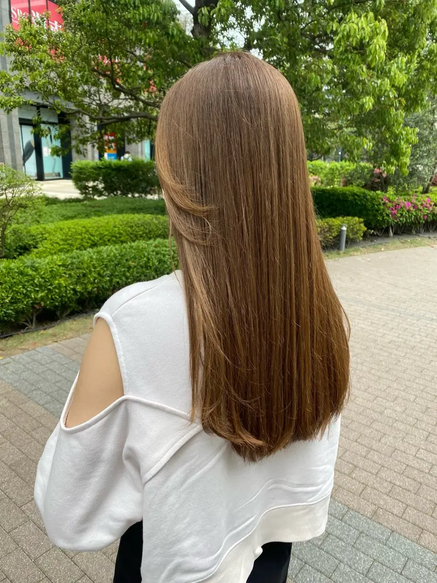 🌈カット+髪質改善ストレート(フル)+うるつやトリートメント🌈の写真