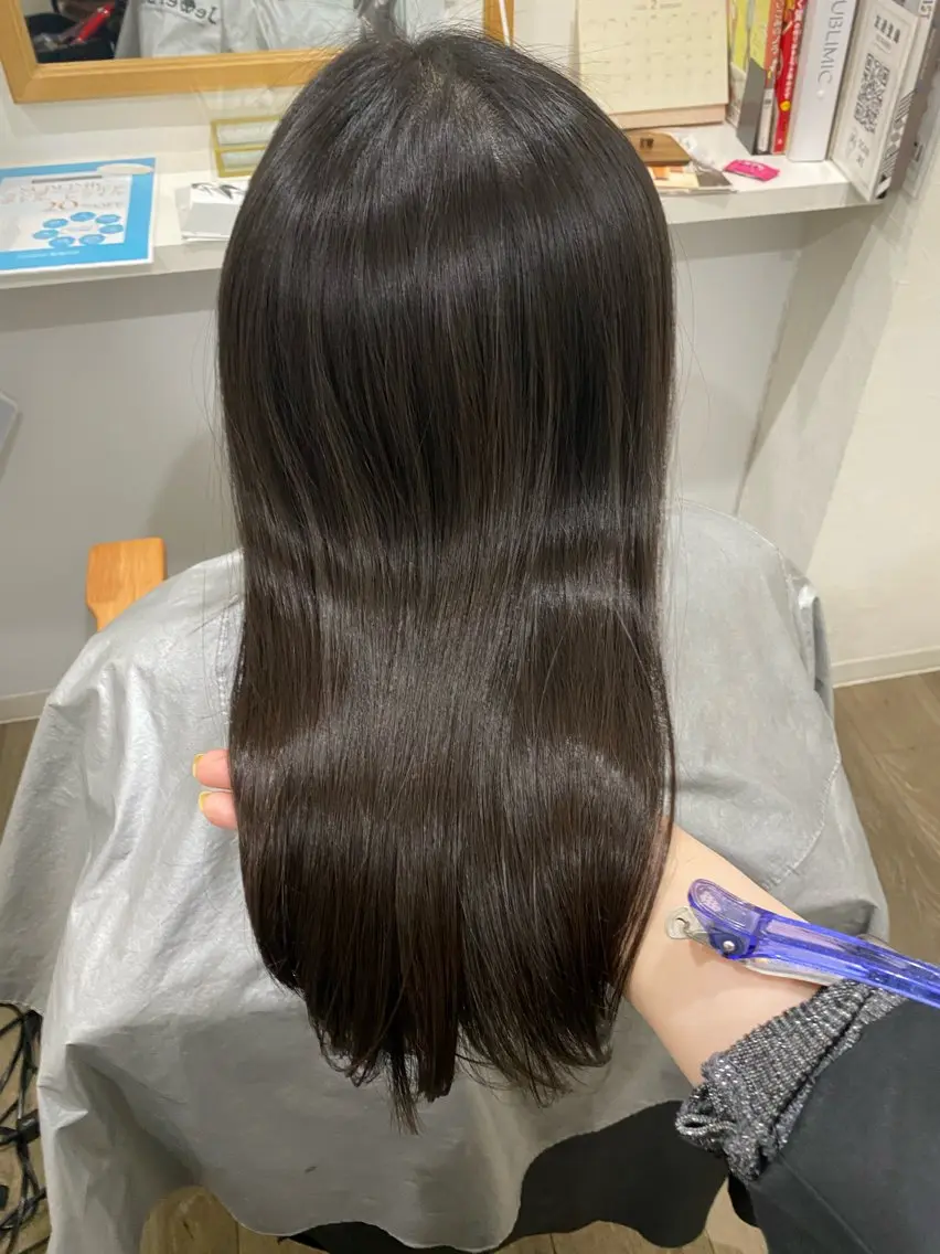 カラー カット ヘアカラー 縮毛矯正 髪質改善サロン 梅田/ヨナミネのヘアスタイル