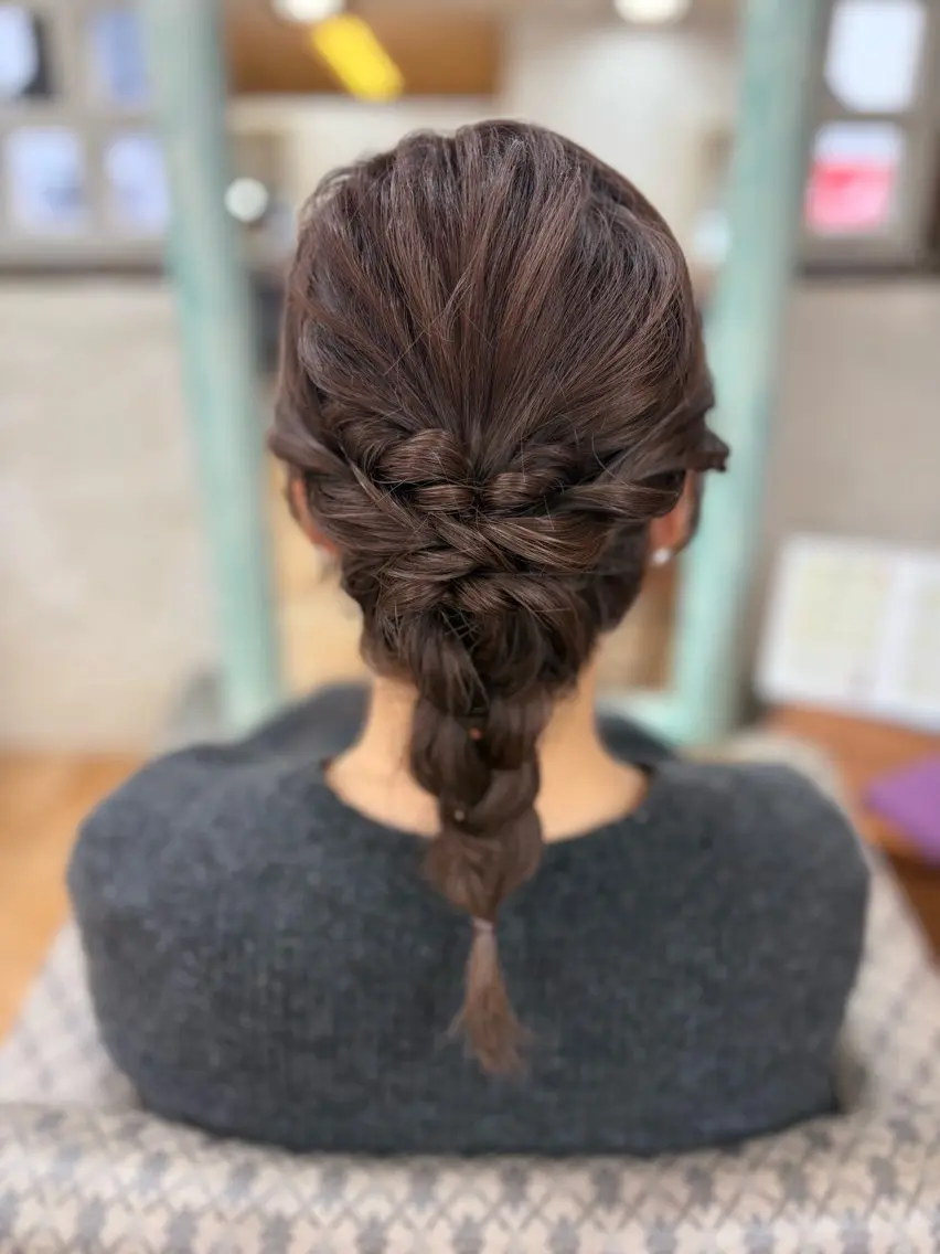 セミロング ヘアセット 髪質改善/艶髪 ☘️ANのヘアスタイル